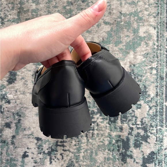 SOLD Nine West Faux Leather Chunky Loafers - Picture 6 of 6